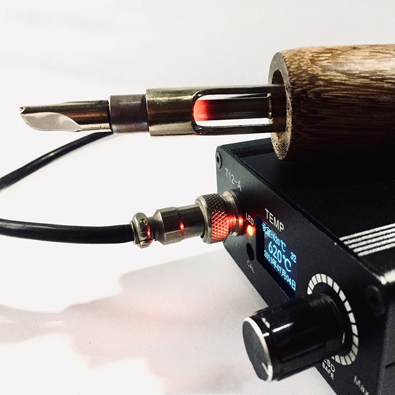 

75W Leather Electric Heating Edge Crimping Device Electric Soldering Iron Crimping Device Side Line Device Hot Edge Oil Leather