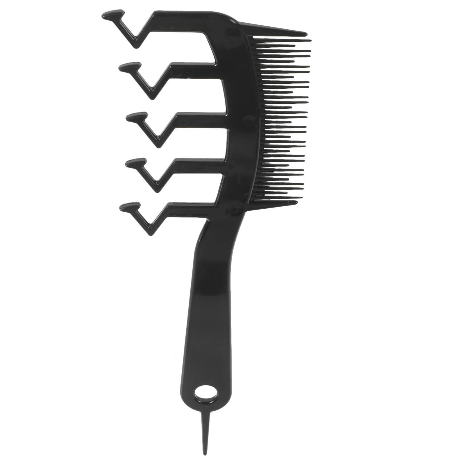 

Hair Seam Styling Fluffy Comb Household Wide-tooth Bangs Shaping Massage () Black Barber Combs Cutting Bulk Small