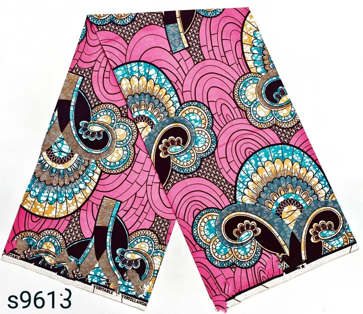 2025 Nigerian Supe-Wax Print African Fabrics High Quality for Patchwork New Style Fabric for Clothing Home Decor T9