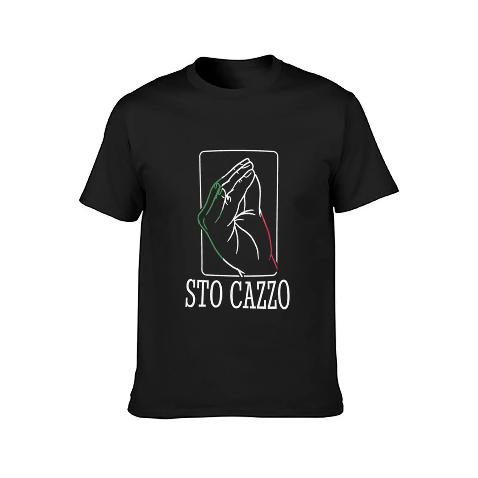 Sto Cazzo T-Shirt aesthetic clothes blanks black t-shirts for men