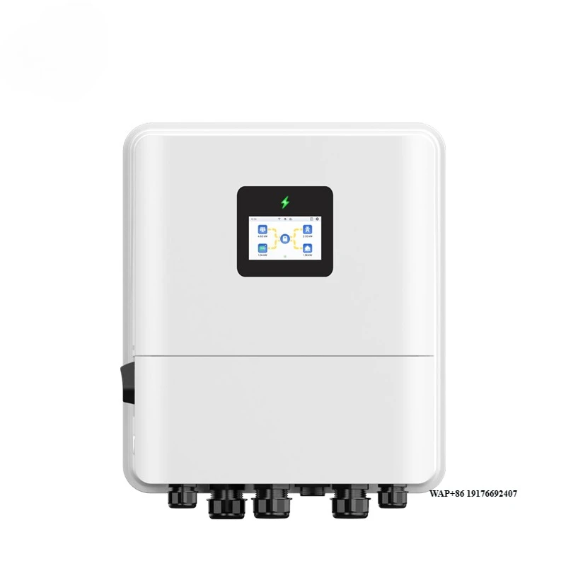 IP65 48V 3kw 3.6kw 4.6kw 5kw 6kw Hybrid Inverter Pure Sine Wave On/Off Grid Solar Inverter Single Phase Solar Inverter with MPPT
