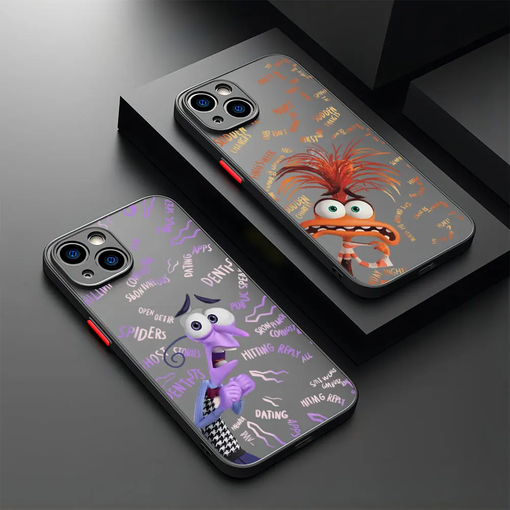 Inside Out Disneys Phone Case for OPPO A16 A17 A31 A38 A53 A54 A55 A57 A58 A71 A72 A73 A74 A76 A78 A91 A92 A93 A94 4G 5G Cover