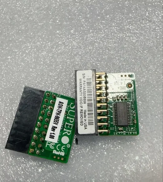 1 szt. Moduł TPM Moduł bezpieczeństwa TPM AOM-TPM-9655V