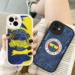 Etui na telefon do iPhone'a 15 14 13 12 Mini 11 14 Pro Max Xs X Xr Plus Fundas T-Turkey F-Fenerbahce F-Football