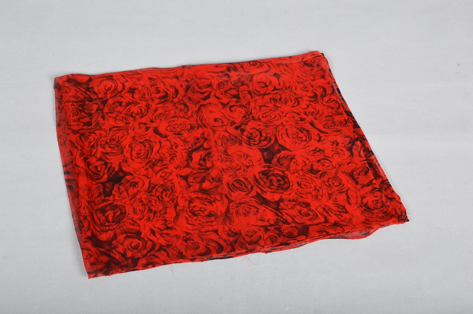 BYSIFA| Fashion Red Roses Silk Scarf Shawl Printed Women Fall Winter Long Scarves Hijabs Foulard Summer Beach Shawl Scarf Cape