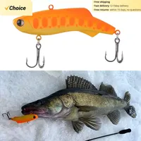 Madness Winter Bait 73/83/93mm Rattlin Vib Fishing Lure 2023 Sinking Baguette Bait Silicone SL Vibra 73 Hunting Bass Trout Pike