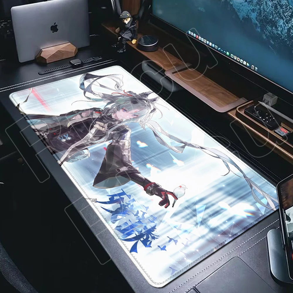Große Arcane Arknights Endfield Mauspad Anime-Mädchen Motiv Langlebige Kantenverstärkte Teppich-Schreibtischunterlage PC-Desktop-Zubehör – Detail 1