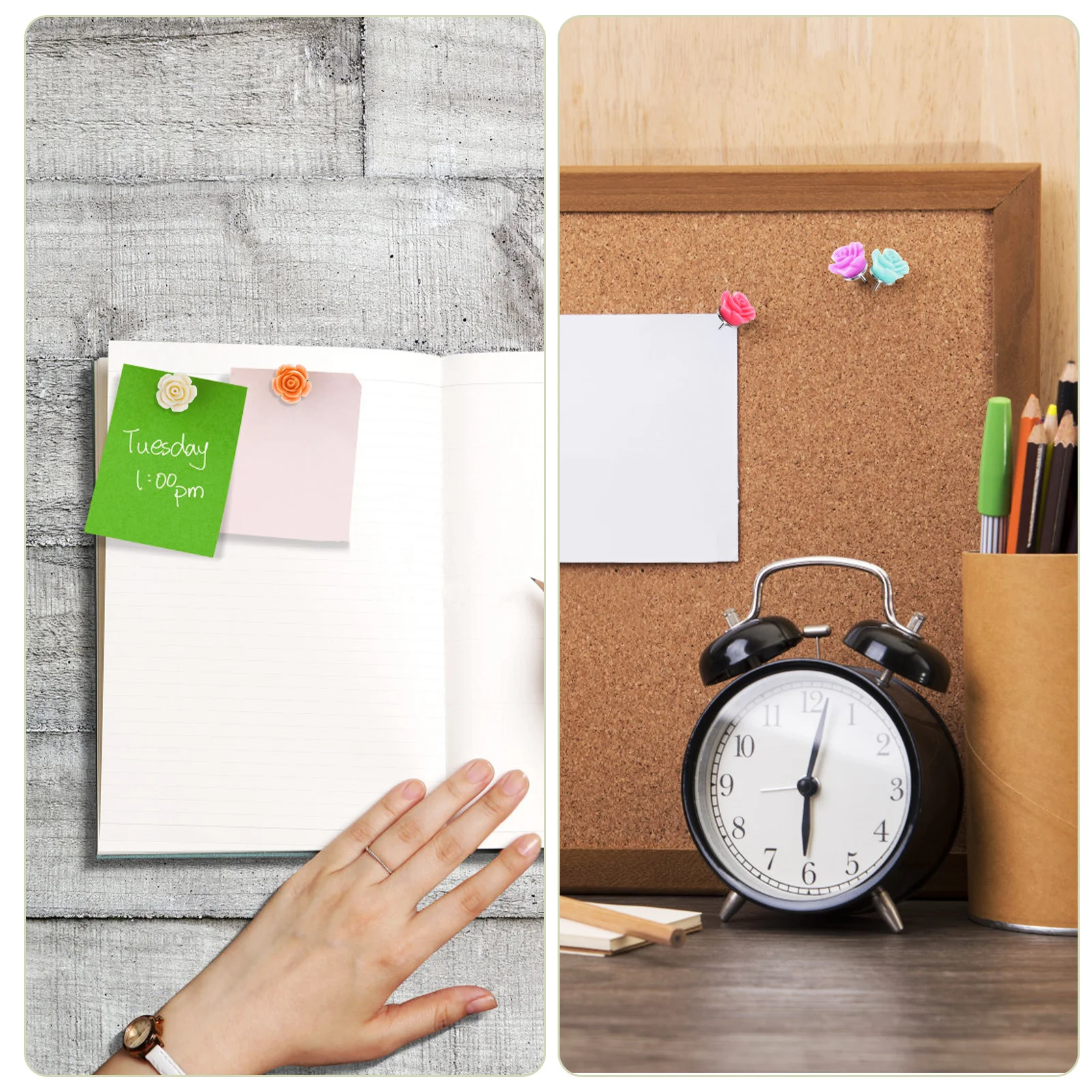 50 قطعة دبابيس ضغط زهرة مسامير الإبهام الزخرفية الإبهام ل جدار لوحة الفلين لوحة الإعلانات دبابيس لطيف دبابيس الضغط متعددة الوظائف