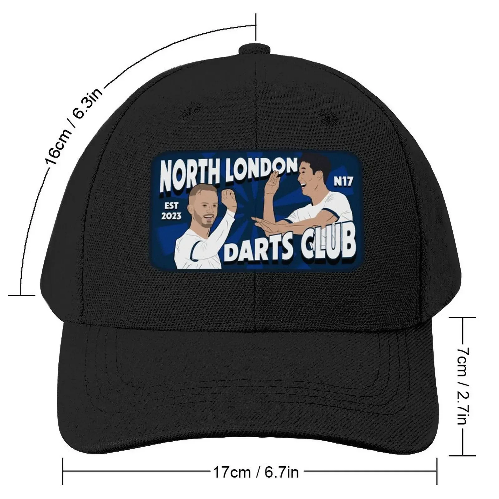 North London Darts Club Baseball Cap Anime Cosplay Horse Hat Golf Wear Men Women's