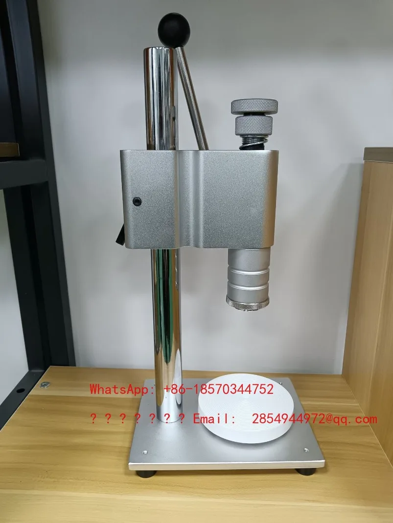 Multifunctional Manual Perfume Bottle Anodized Aluminum Medium Sleeve Plastic Card Gland Sealing Machine