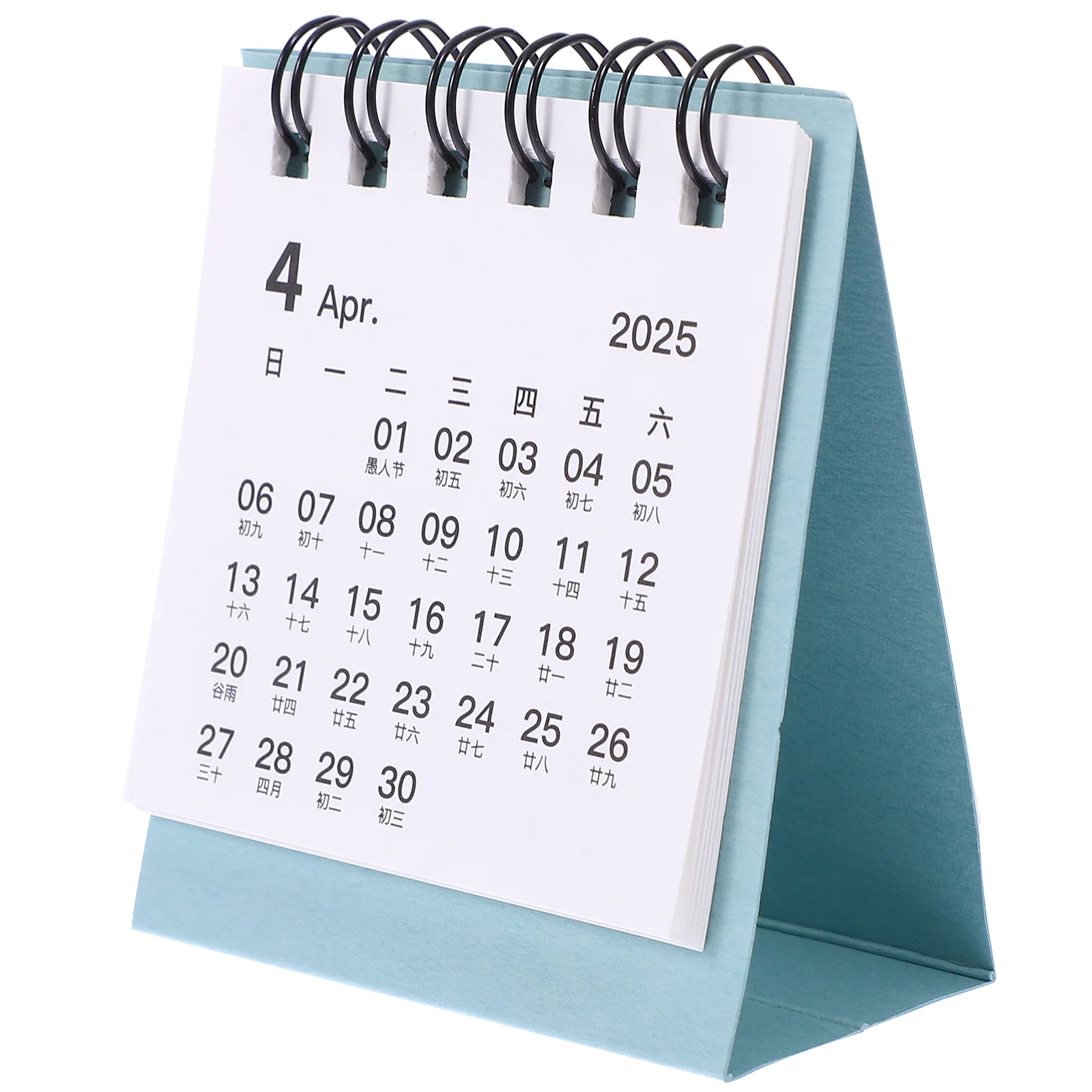 

Mini Standing Desk Calendar 2025 Modern Office Organizer Decor Aesthetic Small Desktop Calendar for Workspace Home School Use