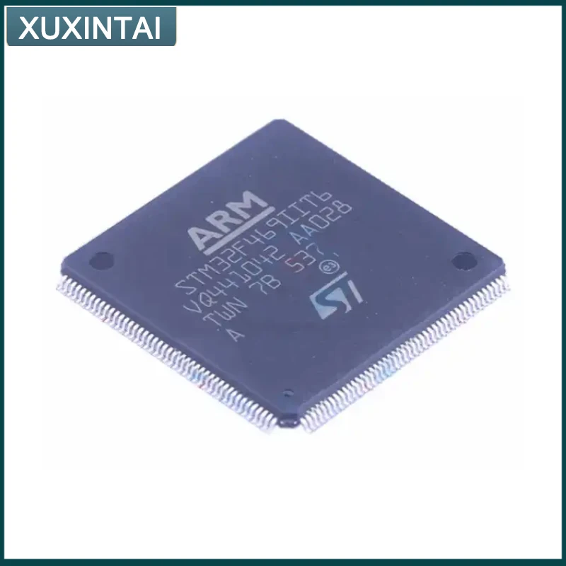 1~5Pcs New Original STM32F469IIT6 STM32F469 MCU Microcontroller IC 32-Bit Single-Core 180MHz 2MB (2M x 8) FLASH 176-LQFP (24x24)