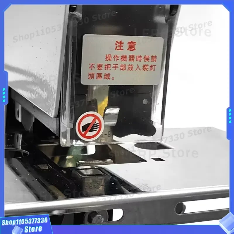 220V Electric Book Binding Stapler 106 Sheets Booklet Maker Manual Power Supply Small Office Tool for Document Assembly
