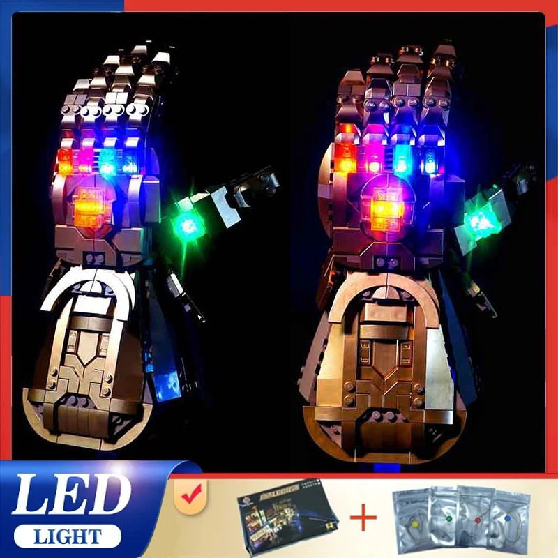 High-End Led Light Kit For Lego 76191 Gauntlet (Only Led Light,Without Blocks Model) Precision Design for Perfect Fit