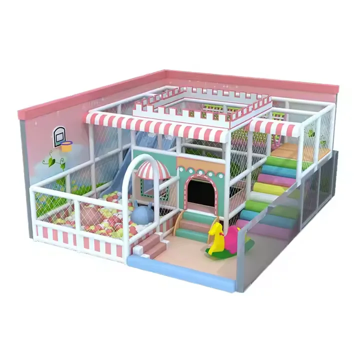 Preschool Candy Theme Child Philippines Indoor Kids Mini Playground Indoor Home Soft Play Equipment Inside Playgrounds for Kids