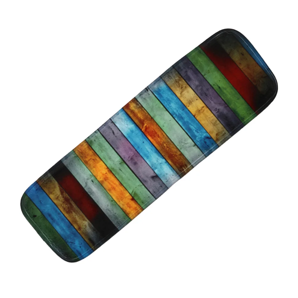 

5Pcs Stair Treads Non-Slip Rubber Backing Washable Adhesive Tape Stair Carpet Rugs for Home Safety Non Carpet for Stairs