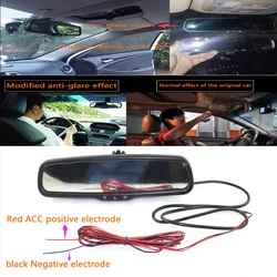 Auto Dimming Rear View Interior Mirror Anti-glare Back Up Mirror with Special Bracket For VW POLO Magotan Phaeton Tiguan golf