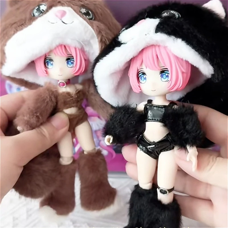 

Cat Island Wonderland Series MJD Blind Box 1/12 Action Doll Mystery Box Anime Character Collection and Decoration Toy Gift New