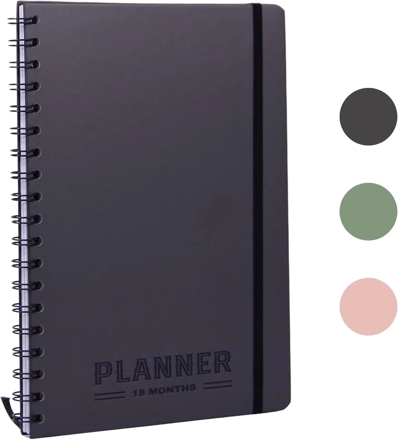 

Undated Monthly Planner 2026 2027-18 Month Monthly CalenPlanner Book for School Office and Home