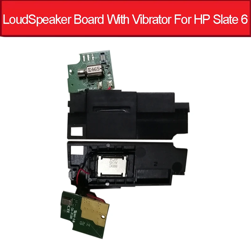 LoudSpeaker Board With Vibrator For HP Slate 6 Loud Sound Speaker Ringer Board With Vibration Buzzer Replacement Part