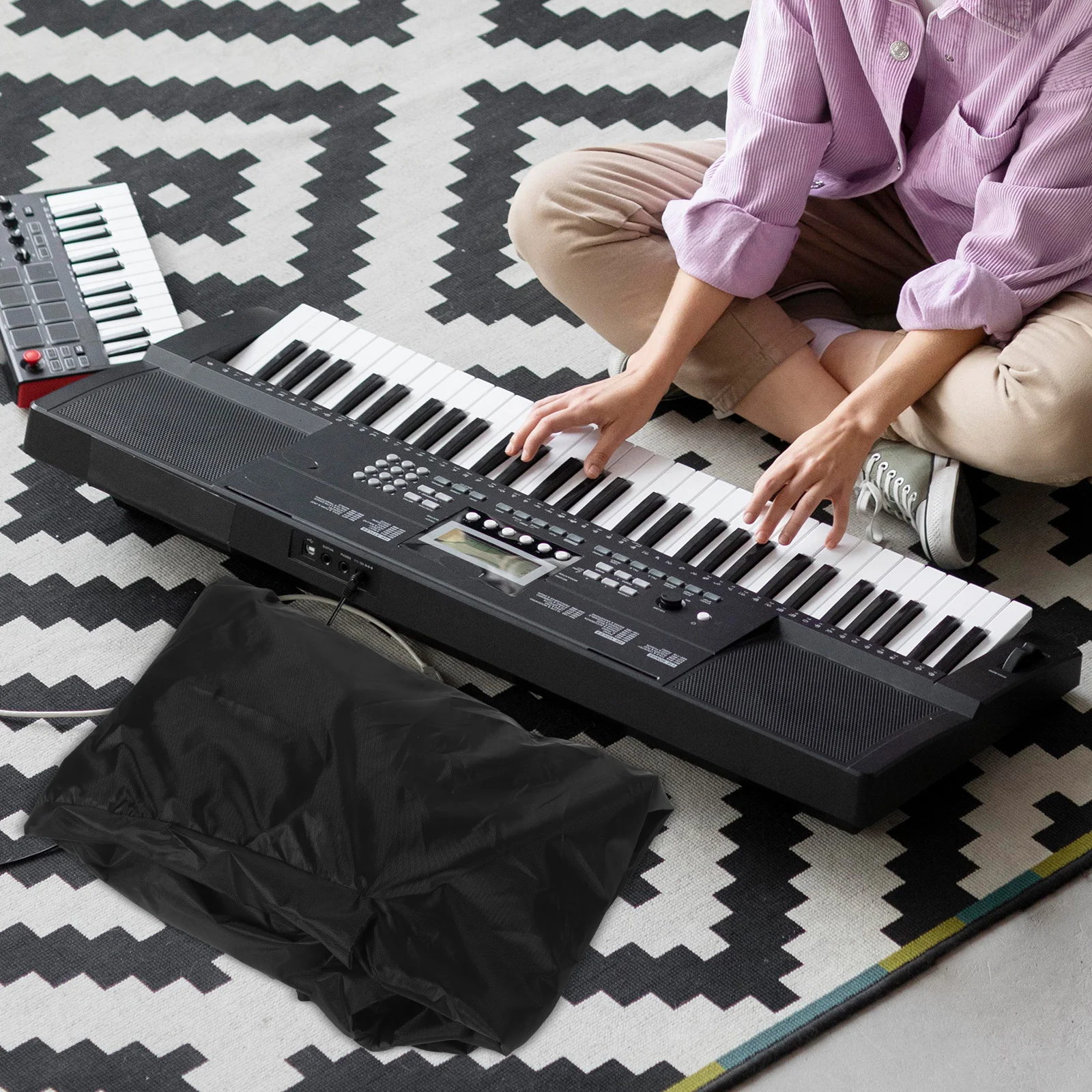 

88-Key Electronic Piano Cover Dustproof Waterproof Full Protection Music Stand Accessory Piano Accessories Keyboard Cover