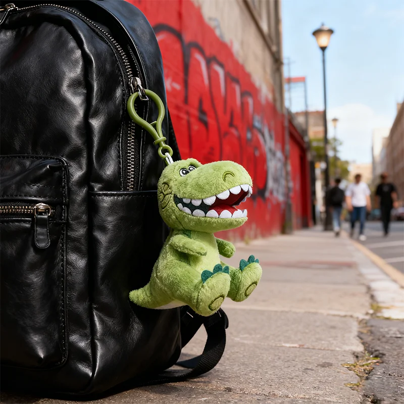 ديزني توي ستوري ريكس عناق عناق التنين أفخم دمية الكرتون أنيمي لطيف ألعاب من القطيفة المفاتيح ظهره قلادة هدايا عيد ميلاد الأطفال