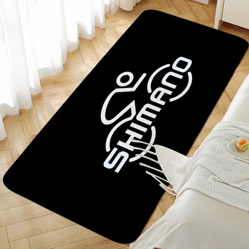 

Rug for Bedroom S-Shimano Veranda Floor Mat Funny Doormat Entrance Door Custom Living Room Bathroom Floor Carpet Anti Slip