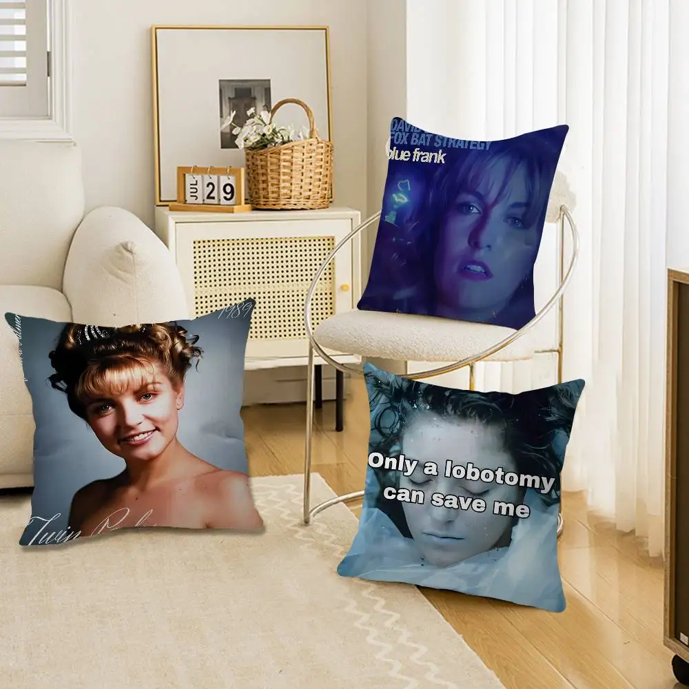 Famous Actors Laura Palmer Pillow Anime Pillow Sofa Bed Head Pillow Cover Cushion Cover 45x45 cm Fashion