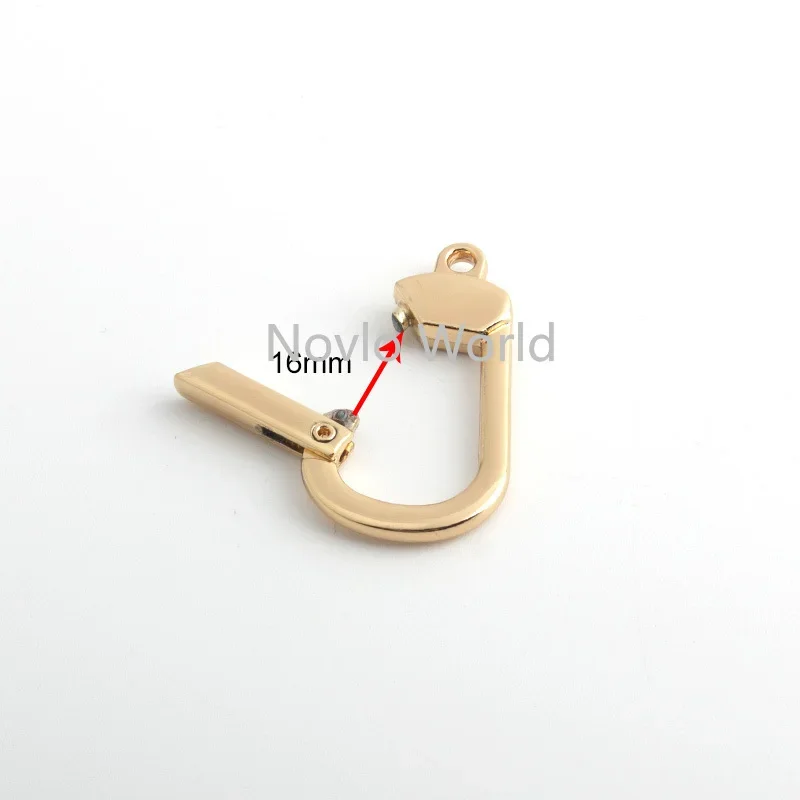 20-100 pieces 2.5mm 4 colors Gun black metal snap hook small snap hook for bag parts accessories