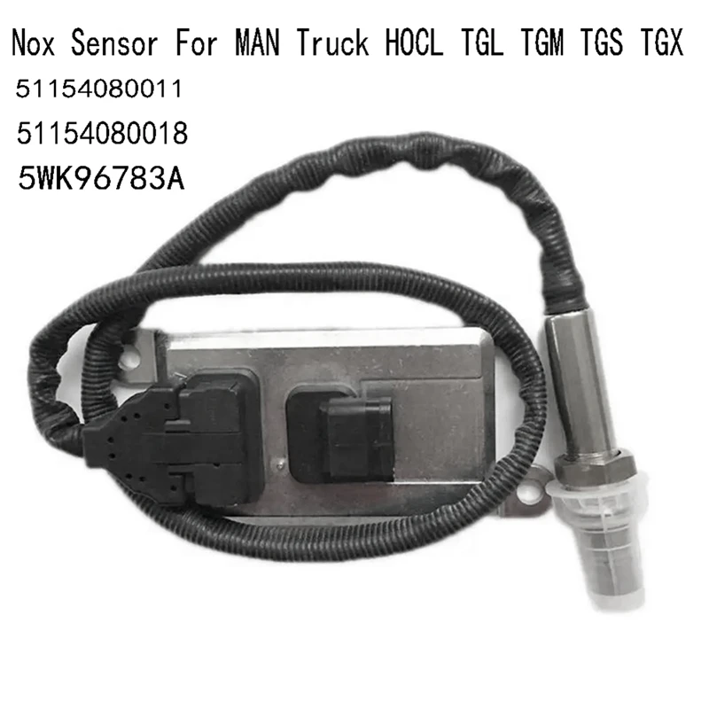 

Nox Sensor Nitrogen Oxygen Sensor 51154080011 51154080018 Replacement For MAN Truck HOCL TGL TGM TGS TGX 5WK96783A