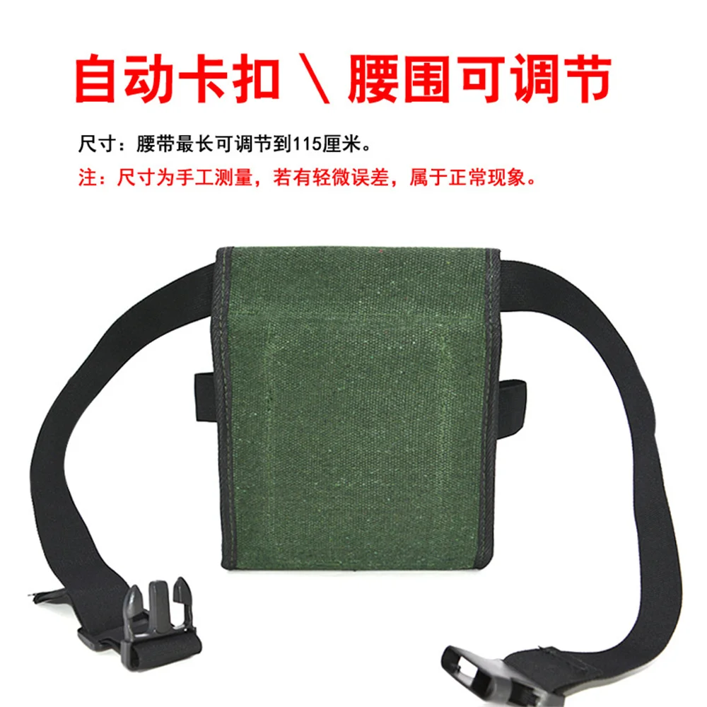 Waist  Bag Multi Functional Canvas Thickened Portable Small  Tool Kit Electrician Woodworking