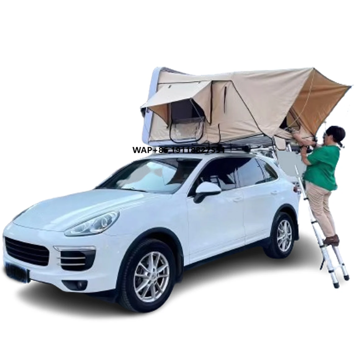 

Высококачественная оптовая продажа: складная палатка на крышу автомобиля с жестким прозрачным верхом из ABS-пластика, подходит для моделей Tacoma F150