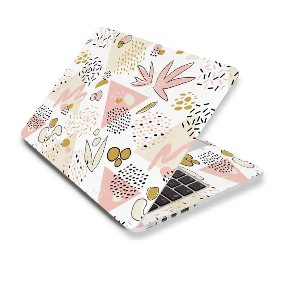 DIY Laptop Stickers Skins A+C Side Waterproof Notebook Computer Decor PVC 15inch for Macbook /HP / Dell / Lenovo / Acer / ASUS