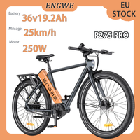 ENGWE P275 Pro/ST Electric Bike 250W Motor 36v19.2AH Lithium Battery 20 Inch Tire Adult Hydraulic Disc Brakes Electric Bicycle