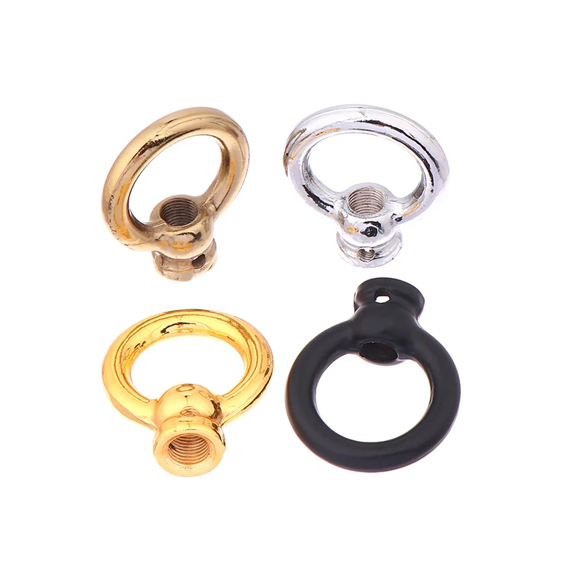 

M10 Fine Tooth Chandelier Iron Pendant Ring Crystal Lamp Closed Hook Chain Load-Bearing Iron Ring DIY Ceiling Light Hanging