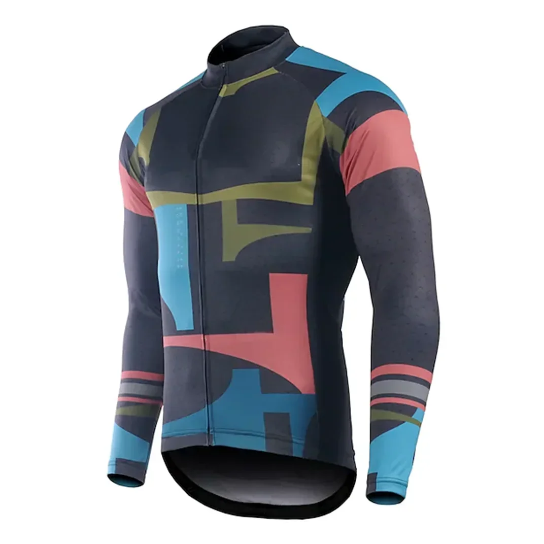 Wholesale Bicycle Cycling Jersey High Quality Clothes Shirts Long Sleeve Men Sports wear Digital Sublimated Printing Custom Made