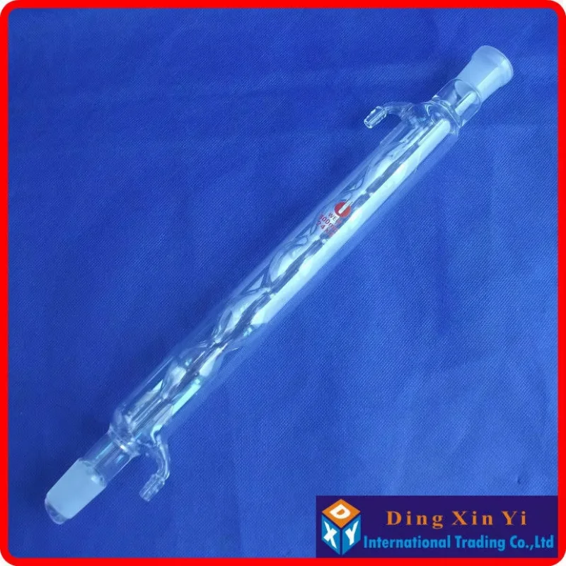 300mm condenser 300mm Length, 24/29 joint,10mm hose connection (Lab Glassware) Used for distillation unit