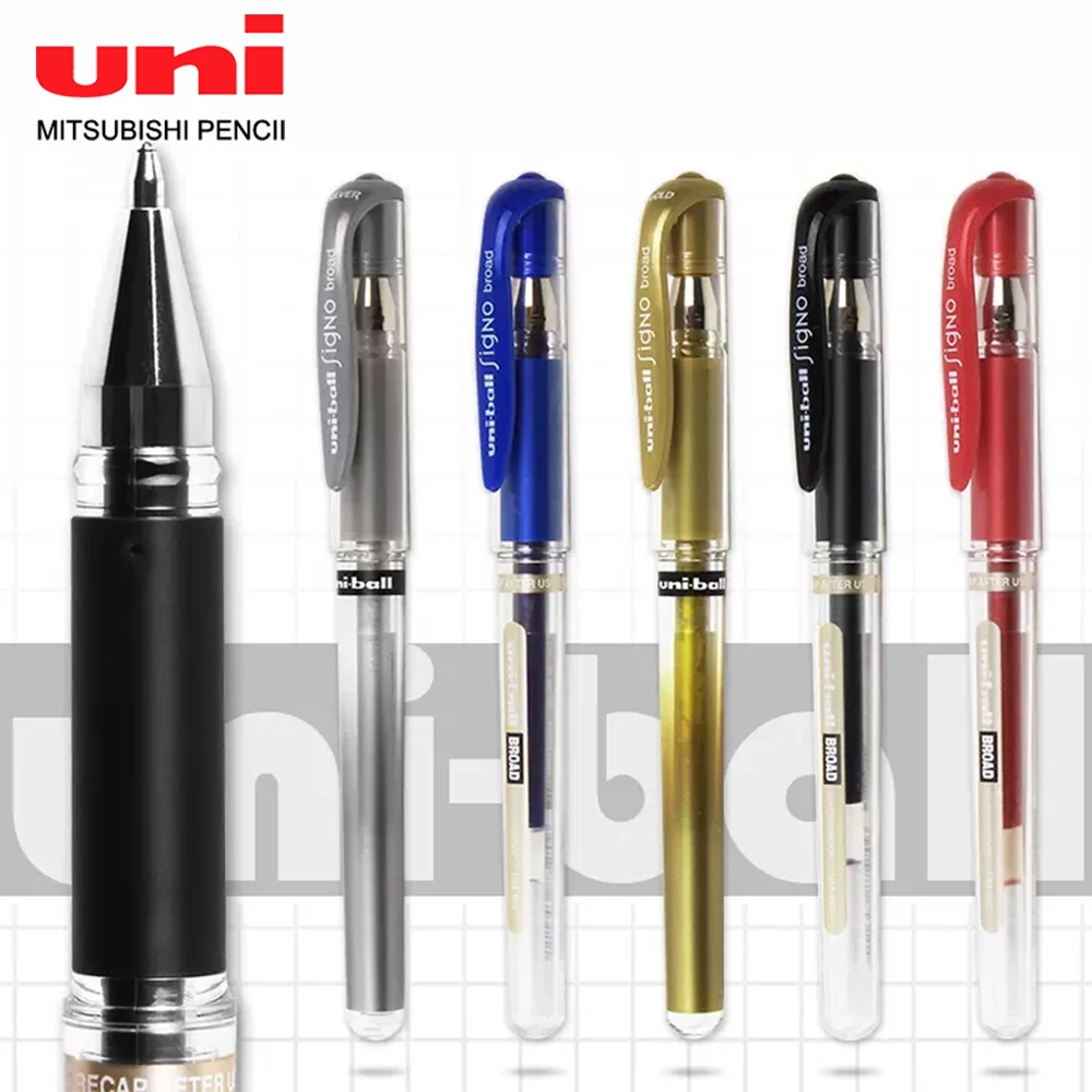 Uni Ball Signo جل Pen, UM-153, 0.1 مللي متر, تجفيف سريع, رسم فني, رسم يدوي, قلم تحديد, لوازم فنية, قرطاسية مدرسية, 1 قطعة