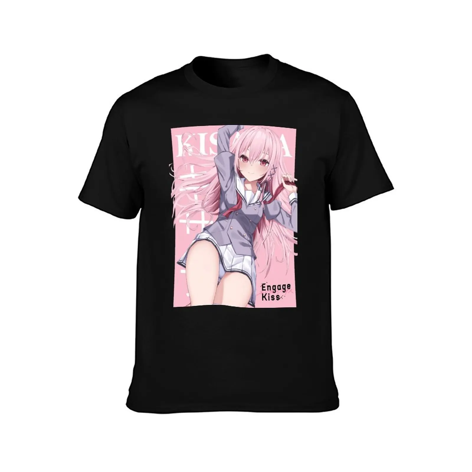 Kisara - Engage Kiss T-Shirt Big Size Loose Fit Tee Shirt