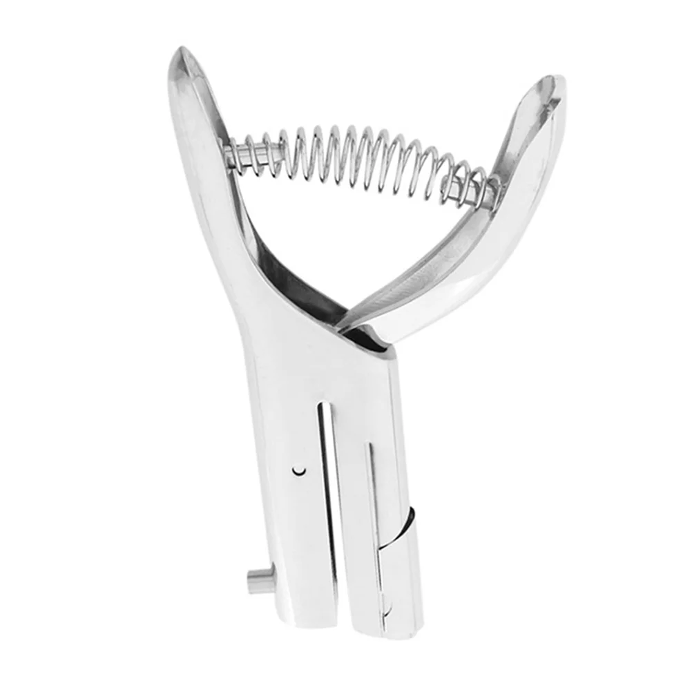 

Single Hole Metal Id Card Hole Punch Tool Heavy Duty Portable Circle Punch For Pvc Crafting Office Supply Paper Puncher