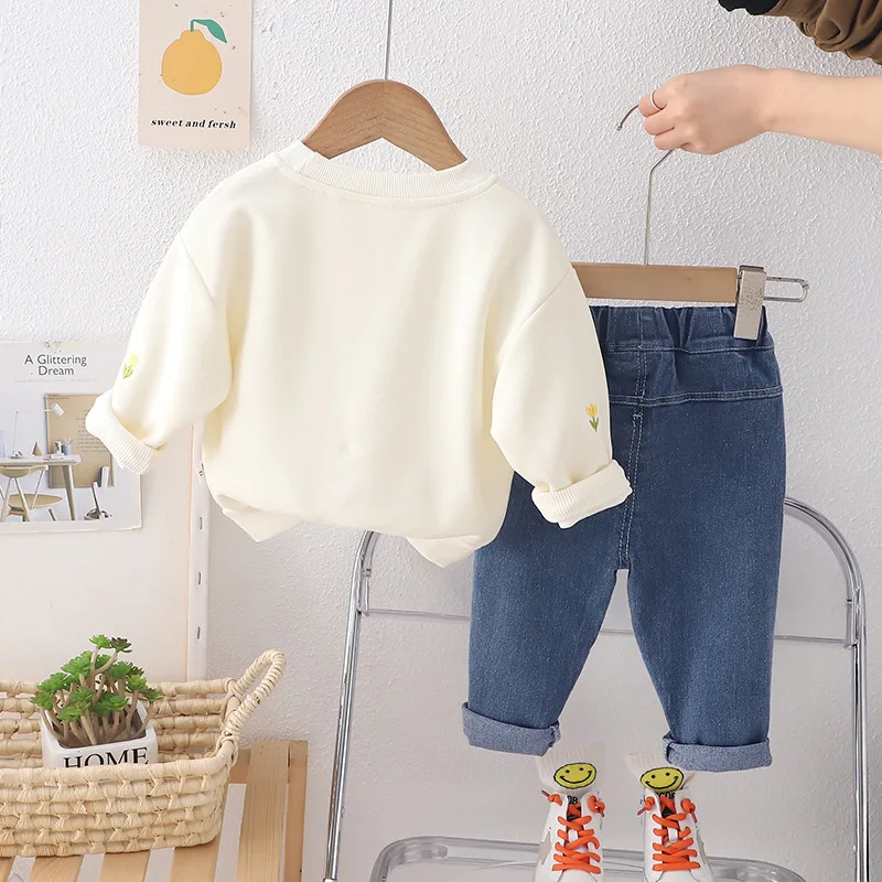 New Spring Autumn Baby Girls Clothes Children Boys Casual T-Shirt Pants 2Pcs/Sets Infant Outfits Toddler Costume Kids Tracksuits