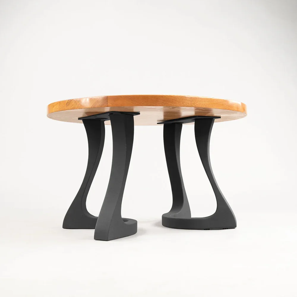 

Качественный круглый журнальный столик A-One, черное золото, металл, боковое стекло, мрамор, деревянный, комплект из 2 предметов, чайный журнальный столик, центральные столы