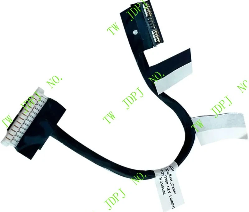 PJS Laptop Battery Connector Cable Wire Replacement For DELL Precision 7670 7680 7770 M7670 M7680 0GHPF7 DC020042X00 DC020042Y00