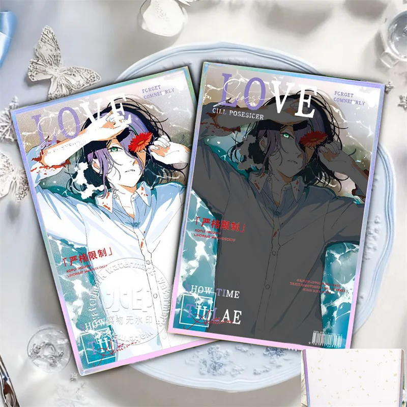 Carte de Cosplay pour homme, tronçonneuse de film animé Reze Arc Reze, marque-page en papier coloré, cartes acryliques simple face, accessoire d'ornement de collection