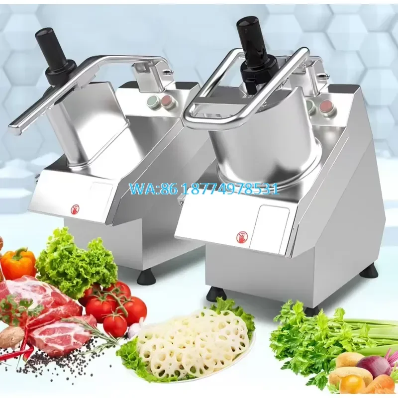 Wmwmnu Commercial Vegetable Cutter Potato Slicing Shredding Dicing for Canteen Hotel Kitchen