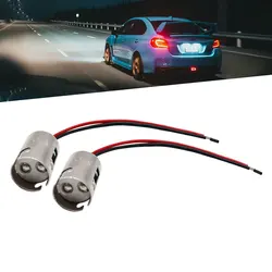 YSY 2PCS LED light Female Socket 1156 BA15S P21W 1157 BAY15D P21/5W Adapter Base Connector
