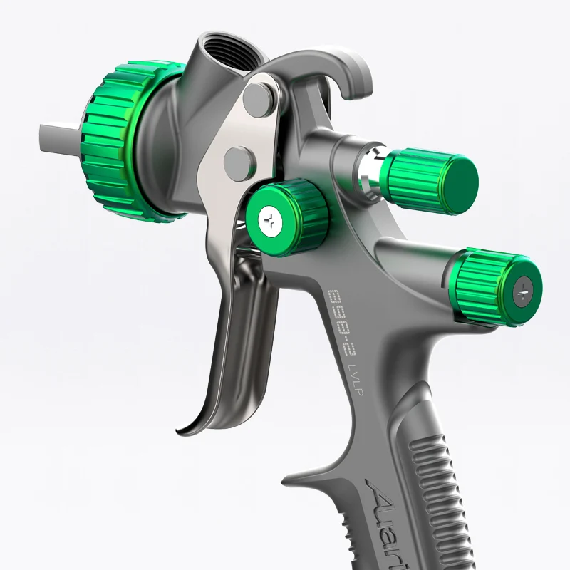 LVLP Spray Gun Auarita L898 1.3mm Nozzle Automotive Paint Sprayer With 600ml Auto Airbrush Spray Gun For Painting Cars