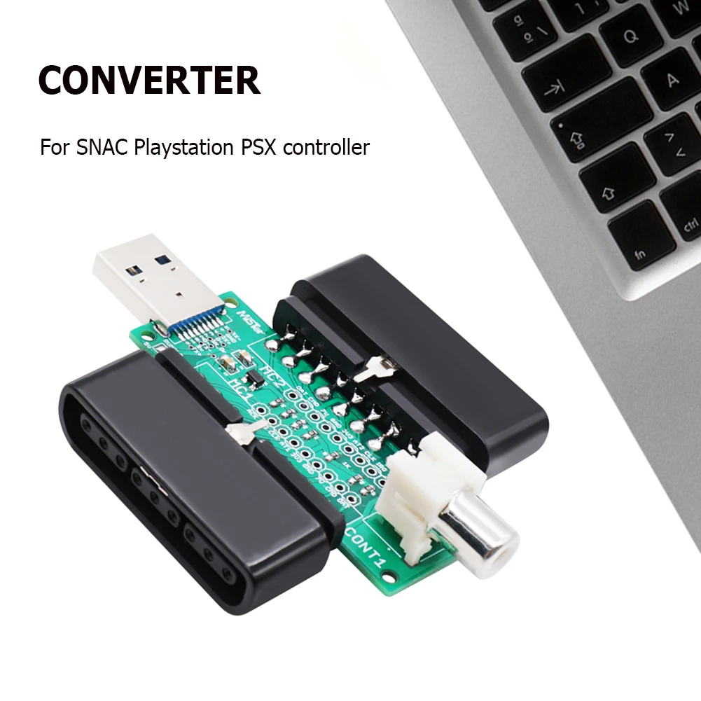 For SNAC Playstation PSX Controller Conversion Adapter for MiSTer FPGA Accessories Converter with USB 3.0 Cable