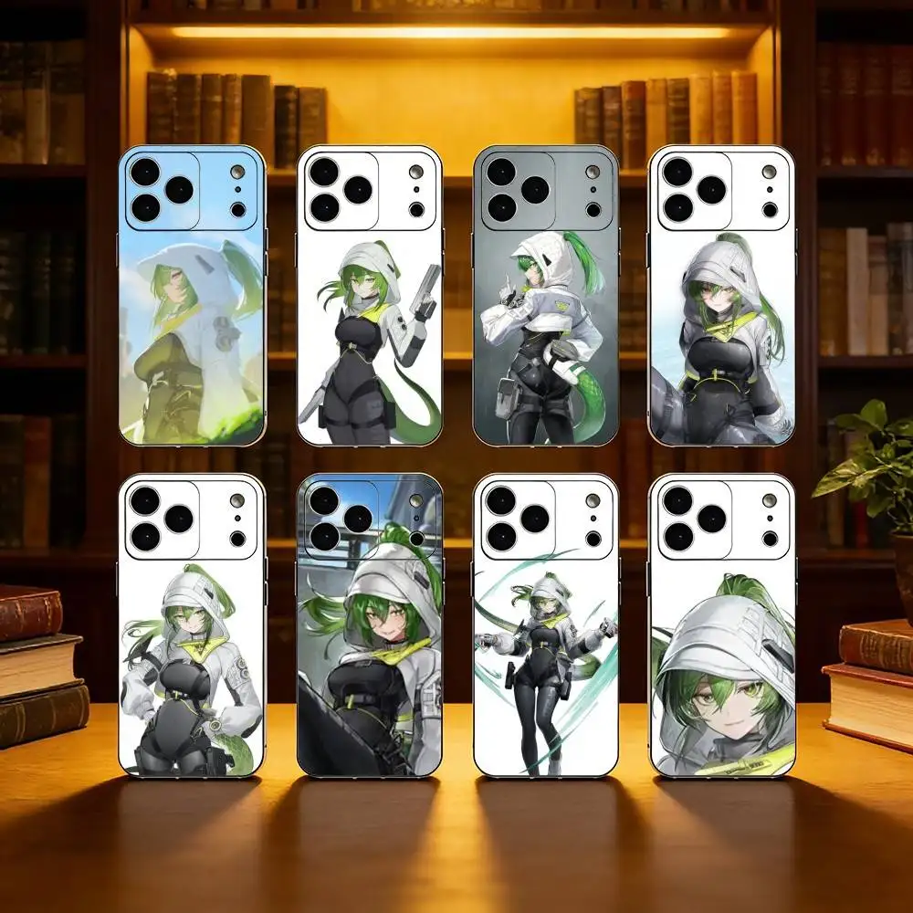 

Endfield Fluorite Phone Case For iPhone 17,16,15,14,13,12,11 Plus,Pro Max,Soft Silicone Cover