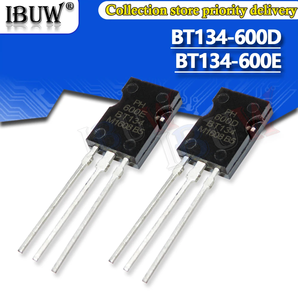 10Pcs Bt134-600D To…